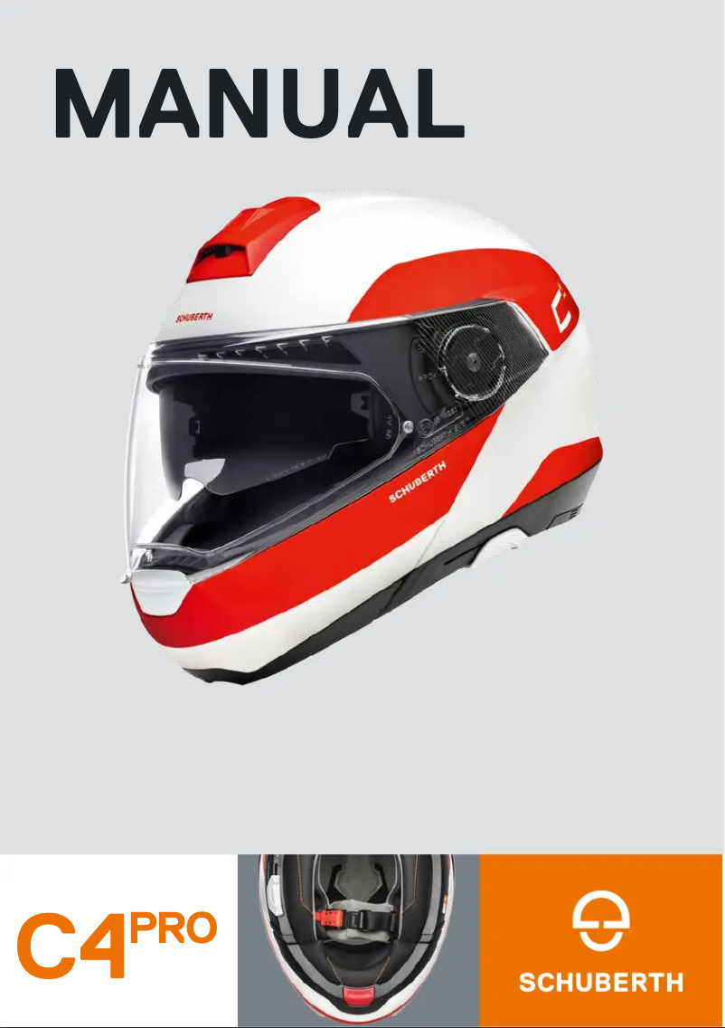 Página 1 del manual Manual de usuario Schuberth C4 Pro