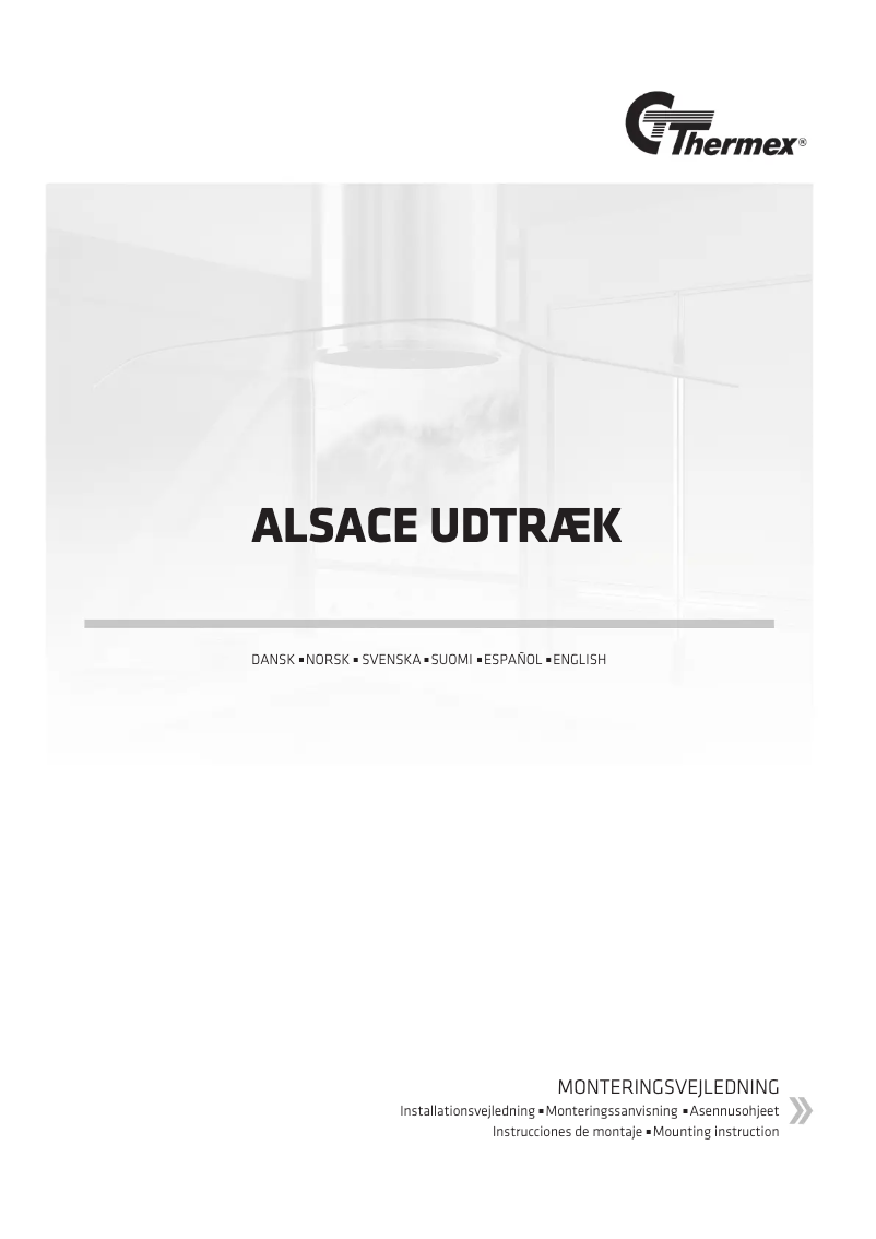 Page n°1 - Manuel utilisateur Thermex Alsatian