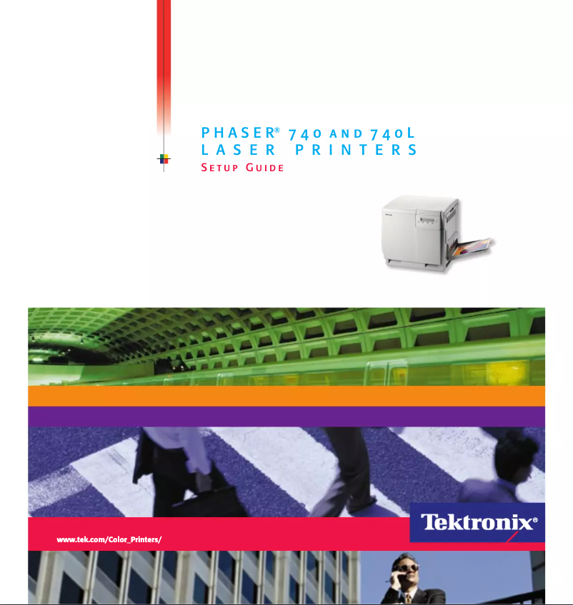 Page n°1 - Guide d'installation Xerox Phaser 740