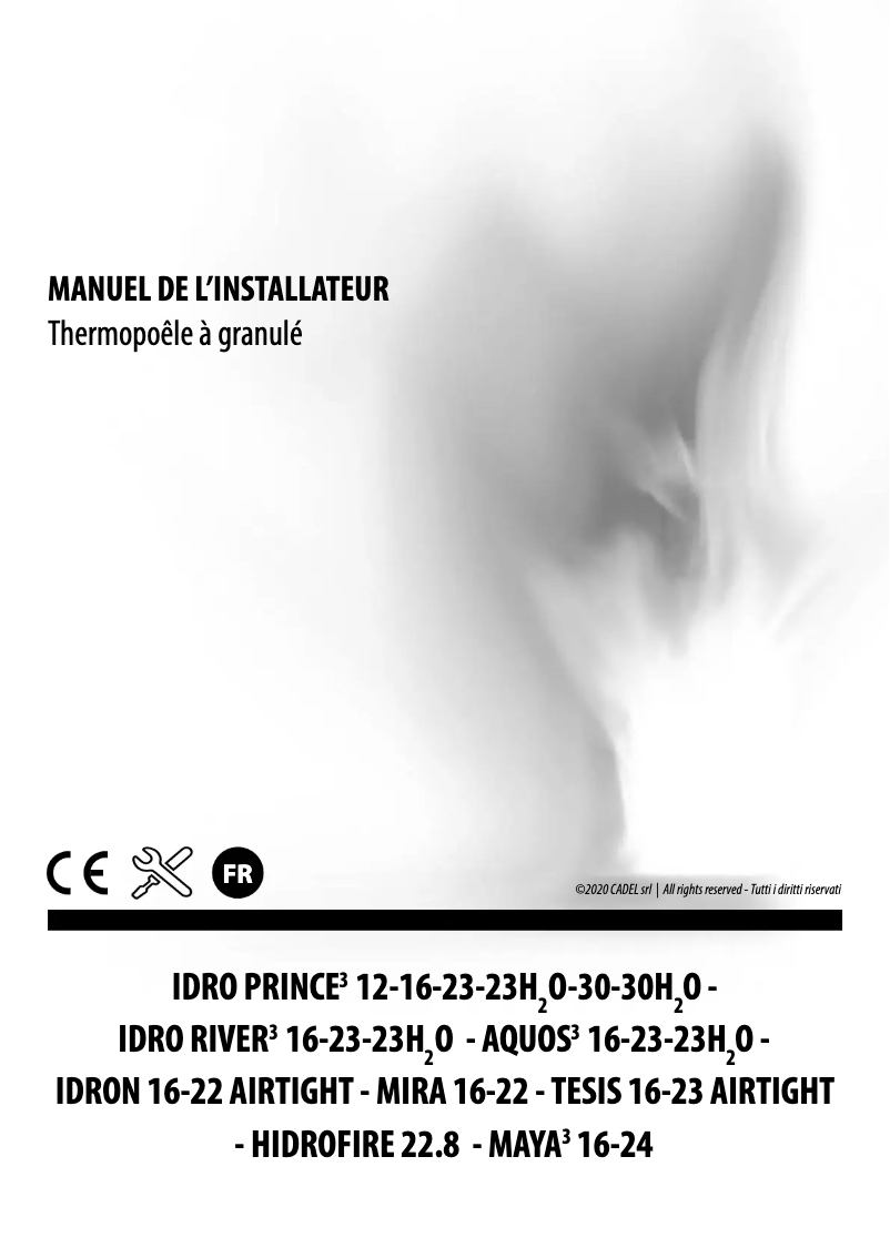 Page n°1 - Guide d'installation Cadel River Idro 23 H