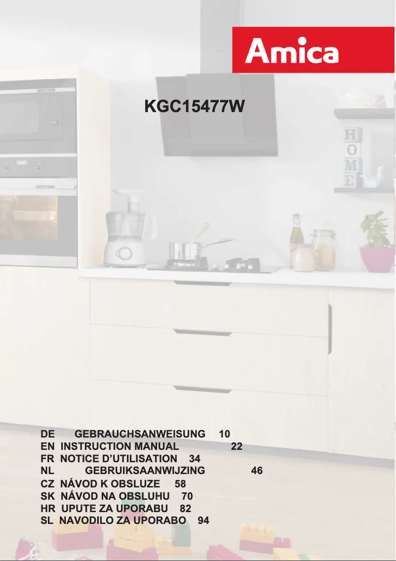 Image de la première page du manuel de l'appareil KGC 15477 W