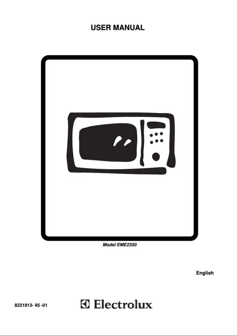 Page 1 de la notice Manuel utilisateur Electrolux EME2350