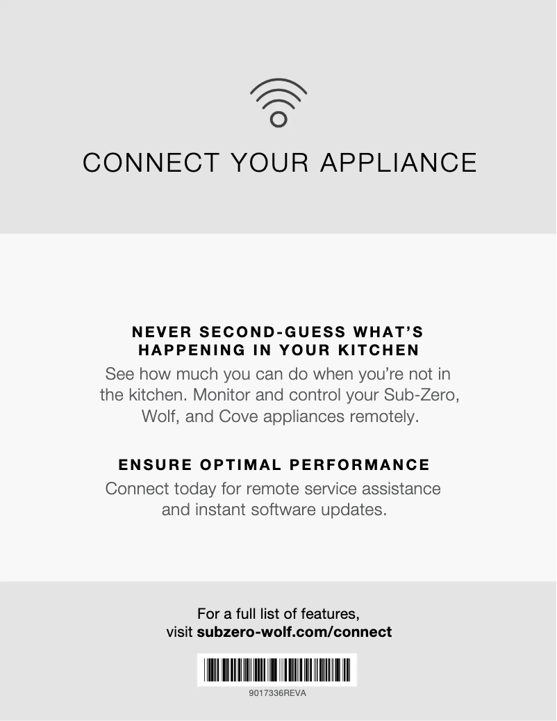 Page 1 de la notice Manuel utilisateur Wolf E Series DO30PE/S/PH