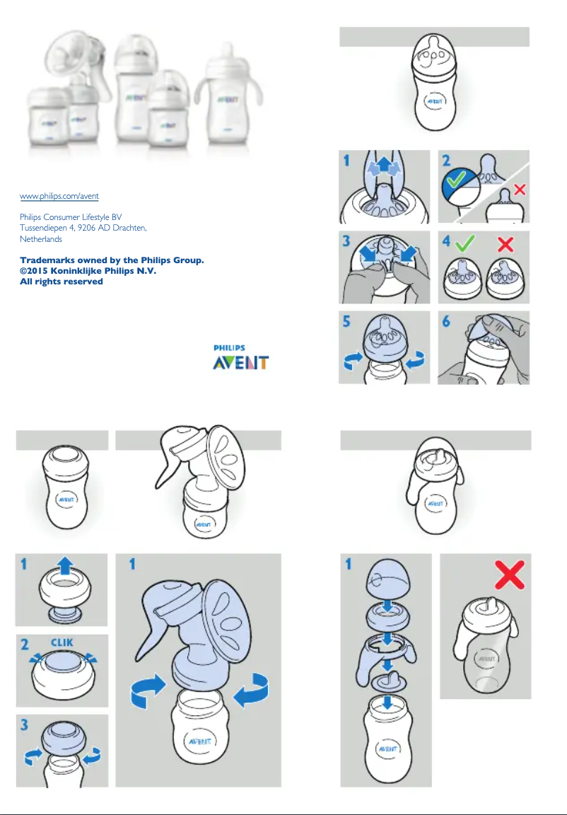 Página 1 del manual Manual de usuario Philips AVENT SCD627