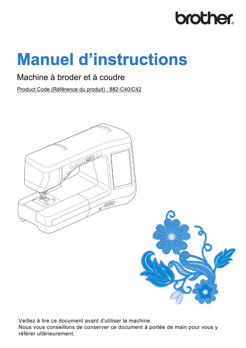 Image de la première page du manuel de l'appareil Innov-is V7