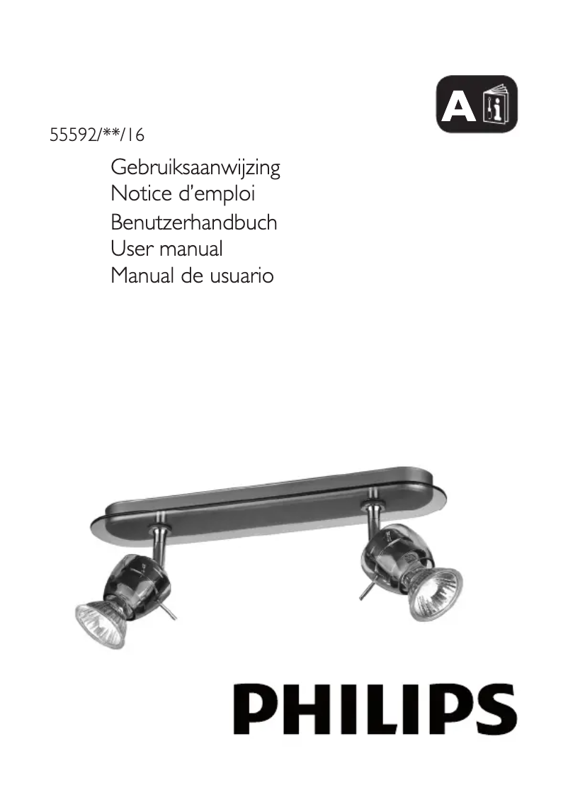 Page 1 de la notice Manuel utilisateur Philips myLiving 555923016