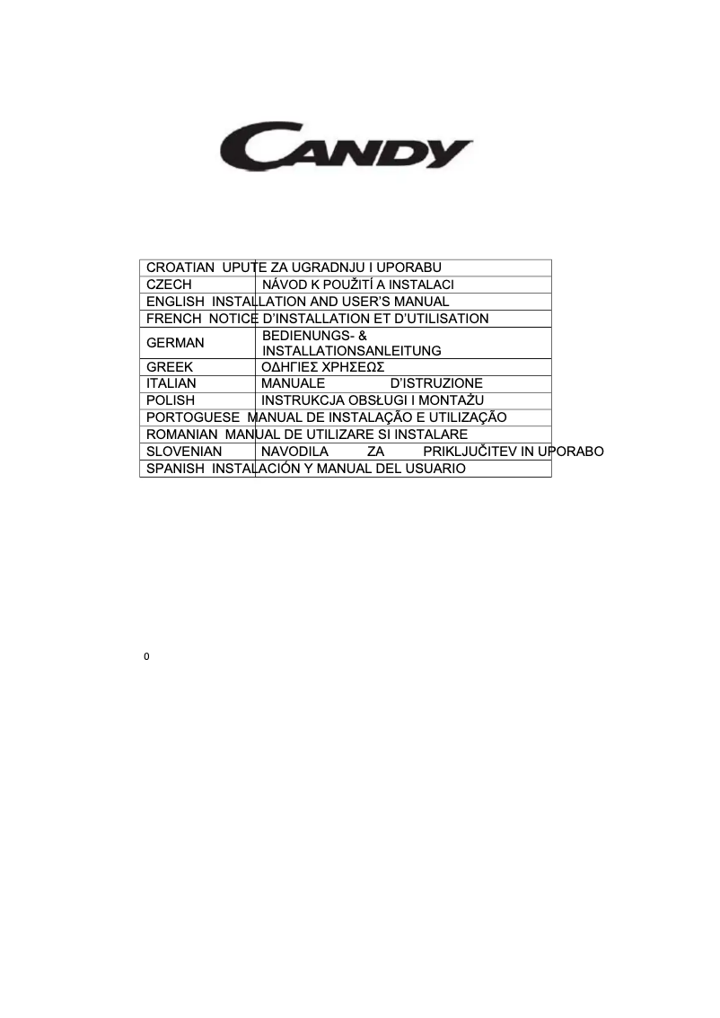 Page 1 de la notice Manuel utilisateur Rosieres RMB 9685 IN