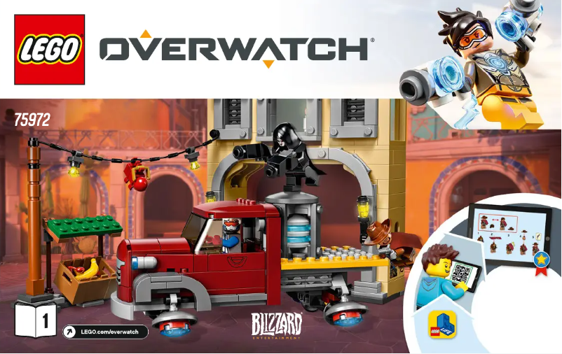 Page n°1 - Manuel utilisateur Lego Overwatch 75972