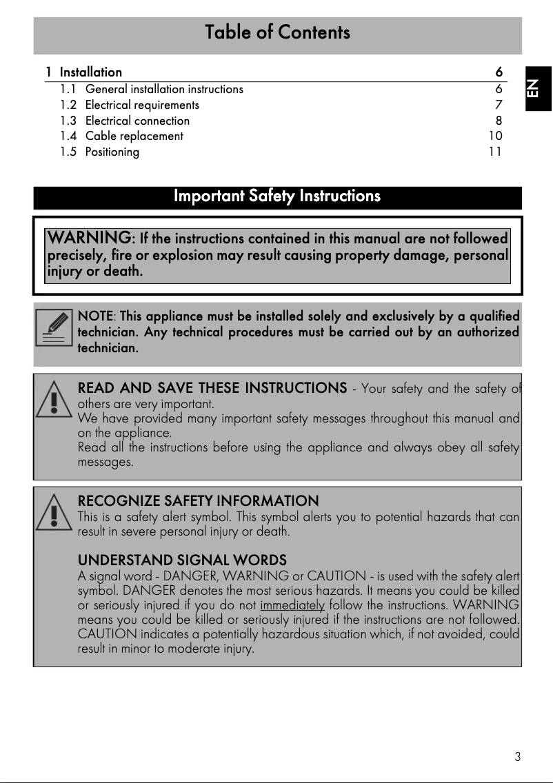 Page 1 de la notice Manuel utilisateur Smeg SFU4302VCX