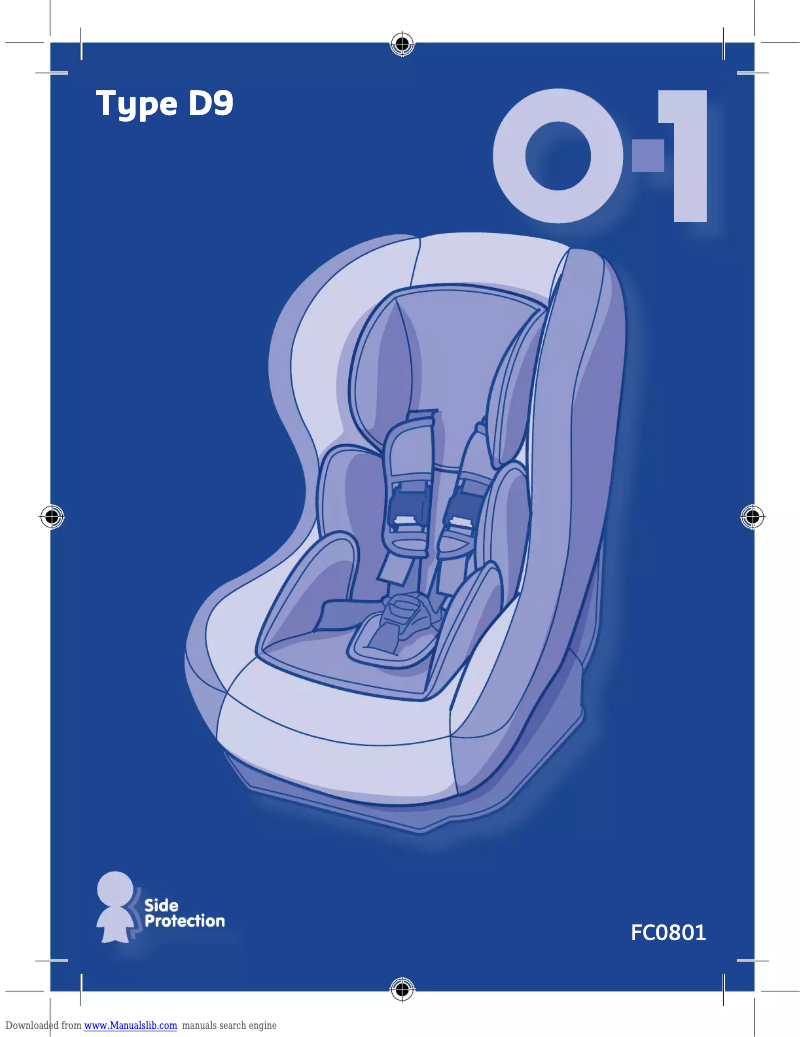 Image de la première page du manuel de l'appareil D9