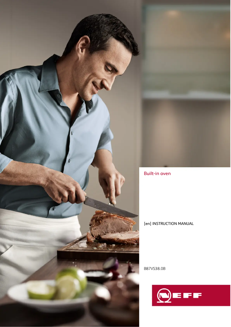 Page n°1 - Manuel utilisateur Neff B87VS38N0B