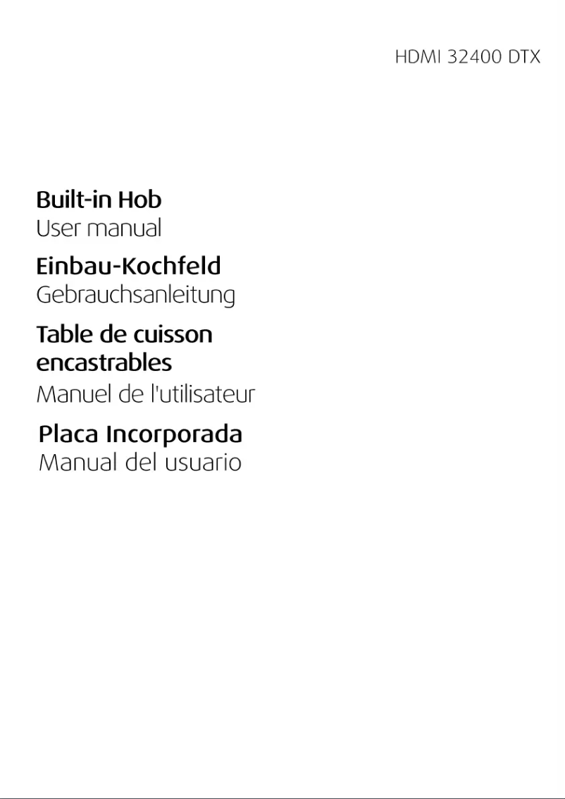 Image de la première page du manuel de l'appareil HDMI 32400