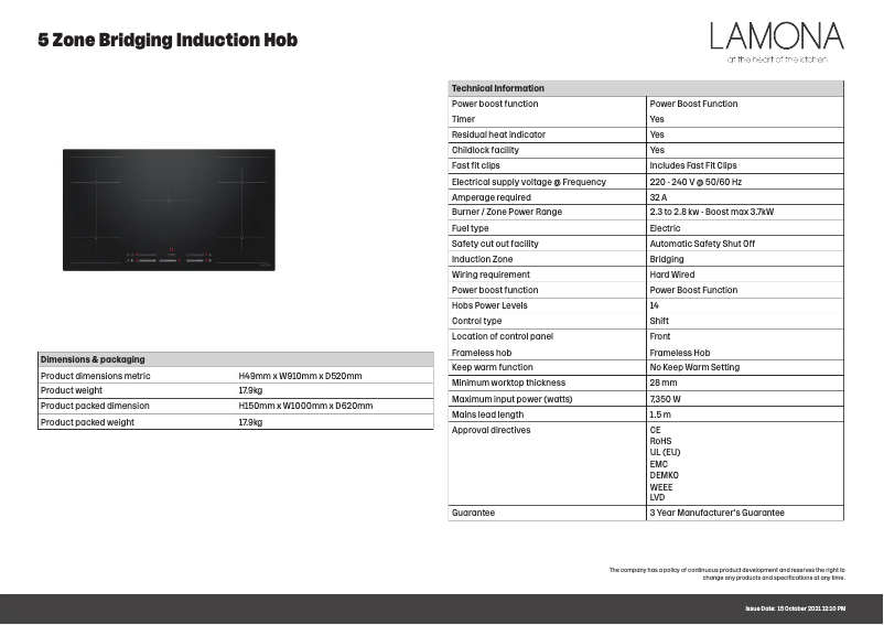 Image de la première page du manuel de l'appareil LAM1951
