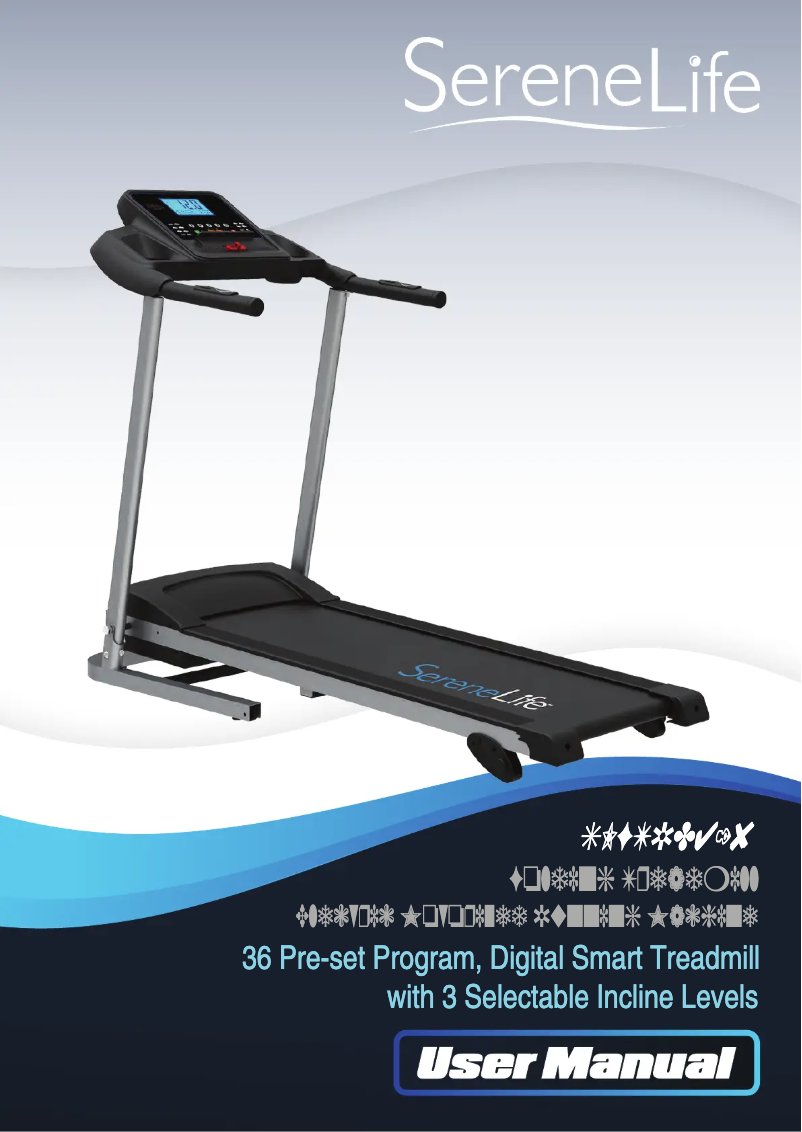 Página 1 del manual Manual de usuario SereneLife SLFTRD418