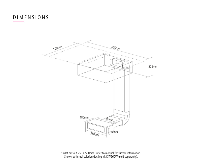 Page n°1 - Guide d'installation Caple DDMEXT28