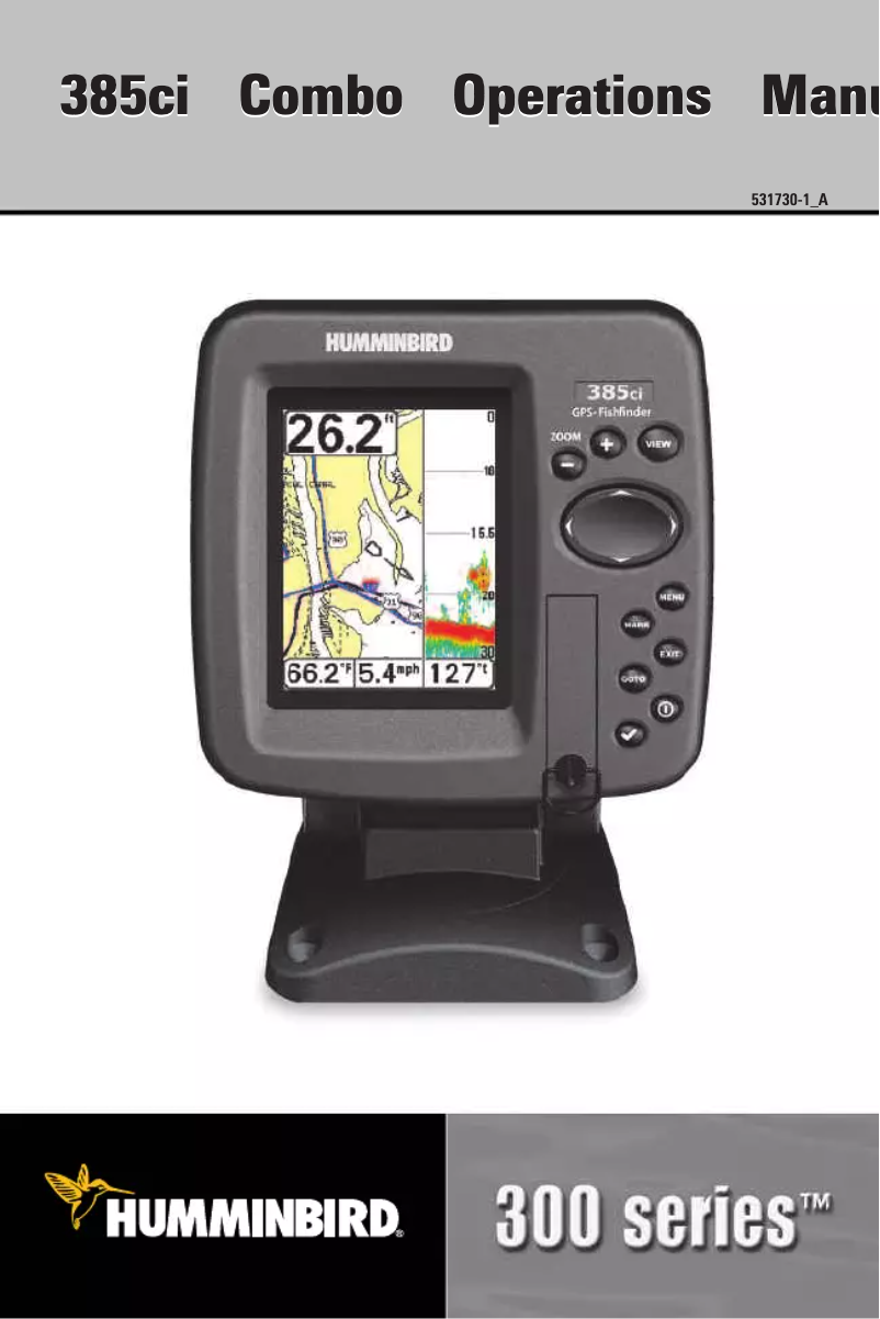 Image de la première page du manuel de l'appareil 385CI