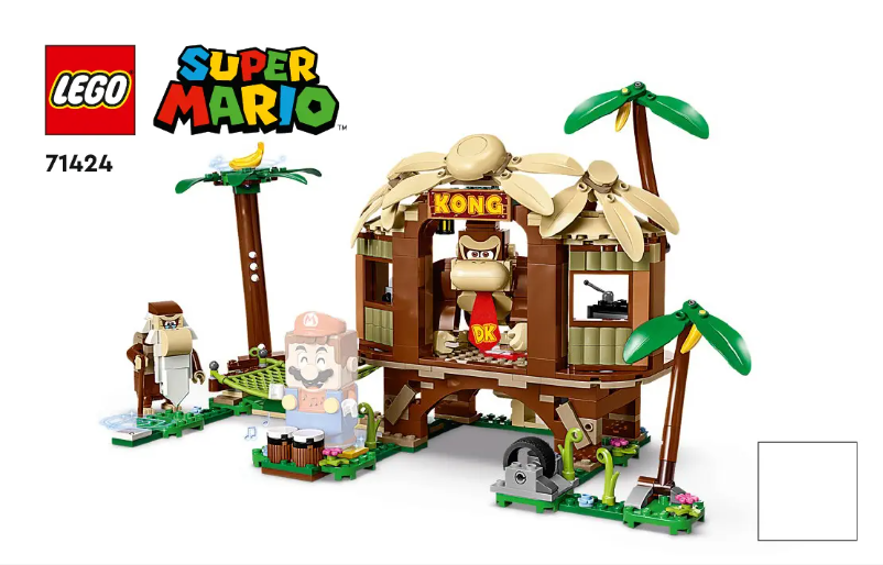 Page n°1 - Consignes visuelles Lego Super Mario 71424