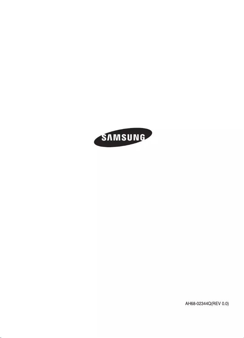 Page 1 de la notice Manuel utilisateur Samsung MM-D430D