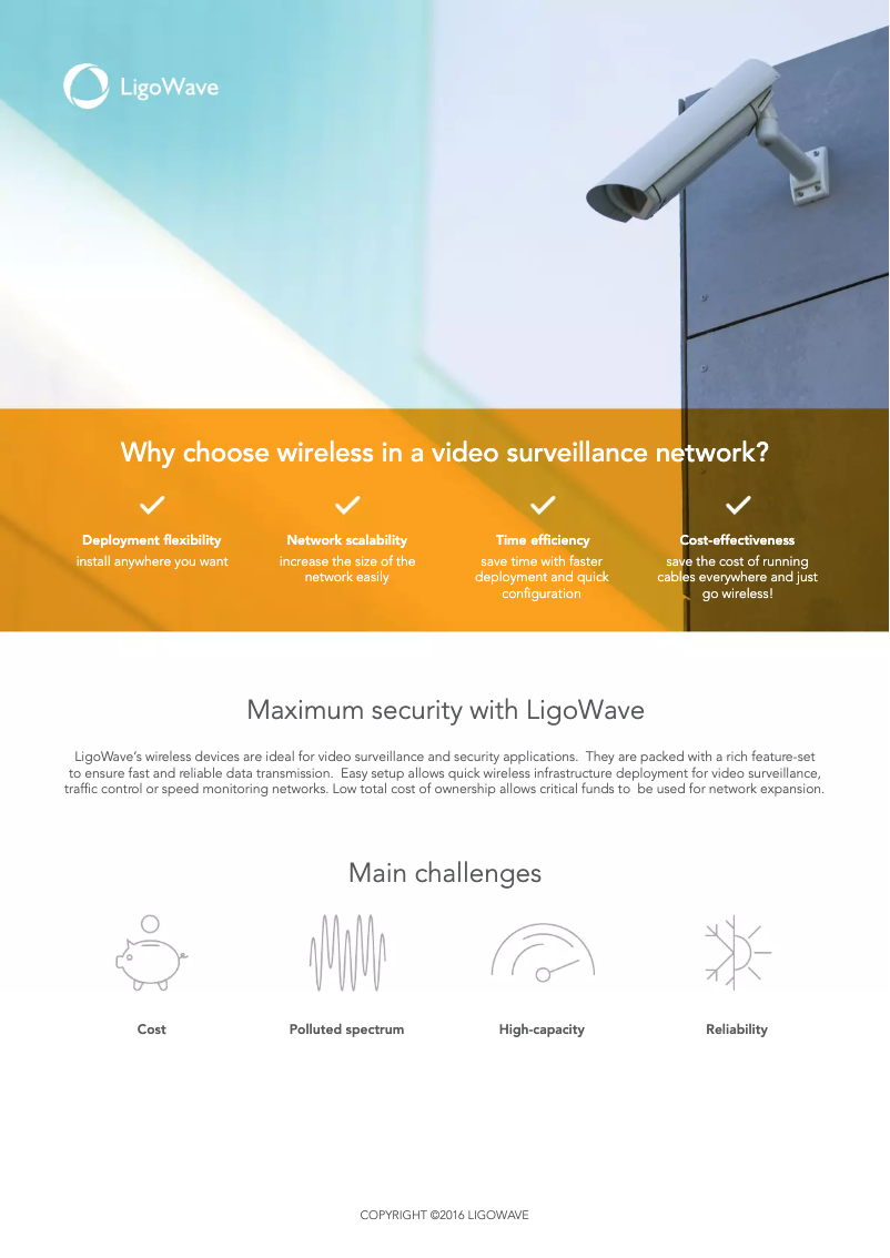 Page n°1 - Manuel utilisateur LigoWave 5-15B