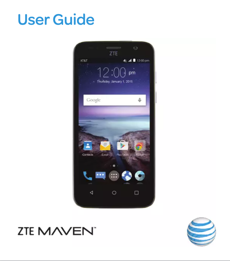 Page n°1 - Manuel utilisateur ZTE Maven