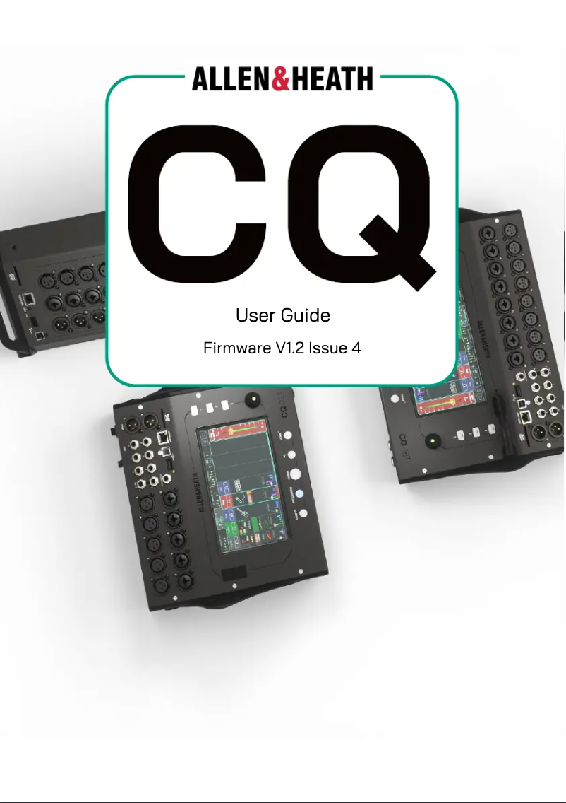Página 1 del manual Manual de usuario Allen & Heath CQ-20B
