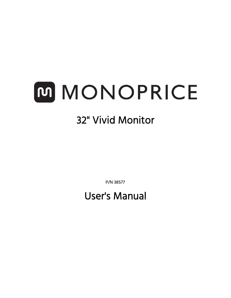 Image de la première page du manuel de l'appareil 38577