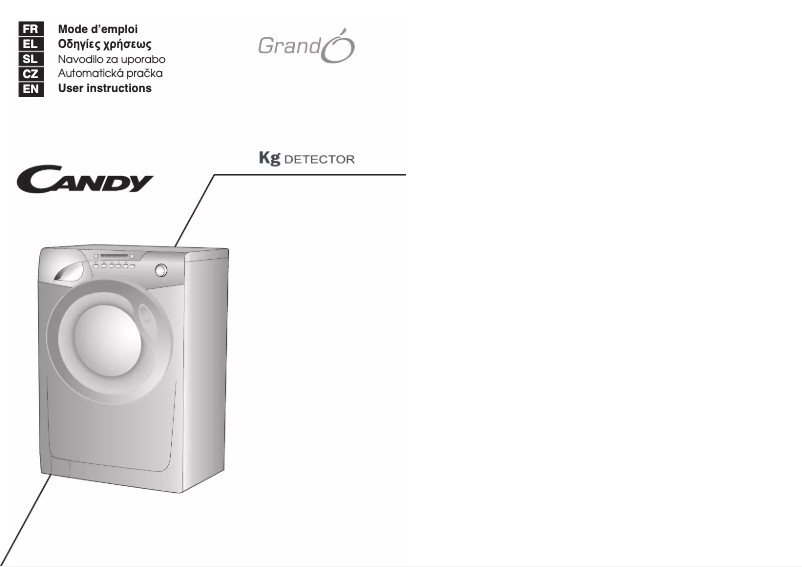 Page 1 de la notice Manuel utilisateur Candy GO 1462d 14