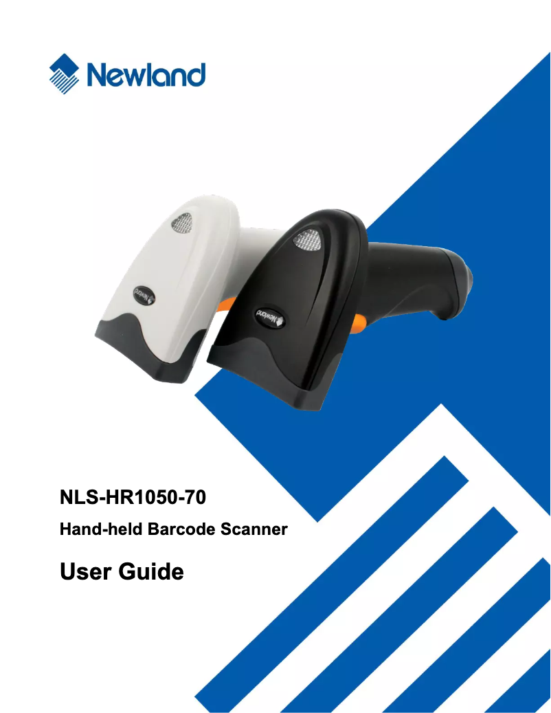 Página 1 del manual Manual de usuario Newland HR1050-70