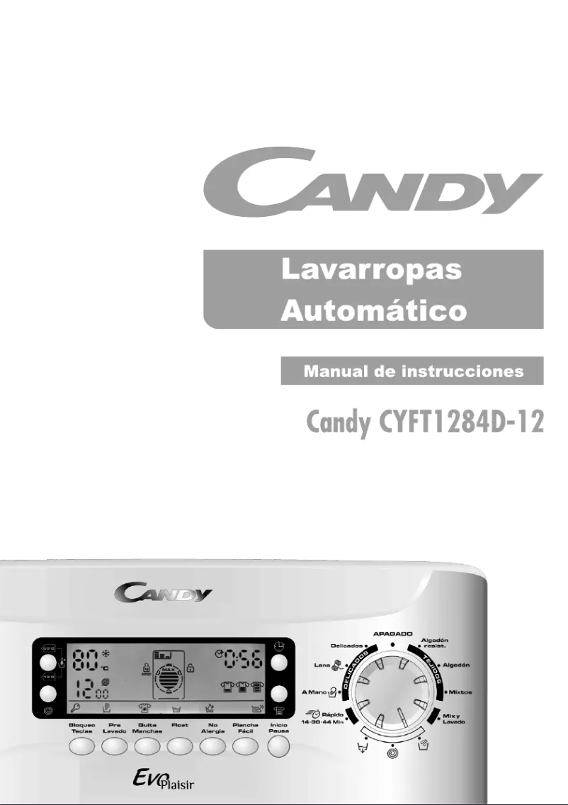 Image de la première page du manuel de l'appareil CYFT 1284 D-12