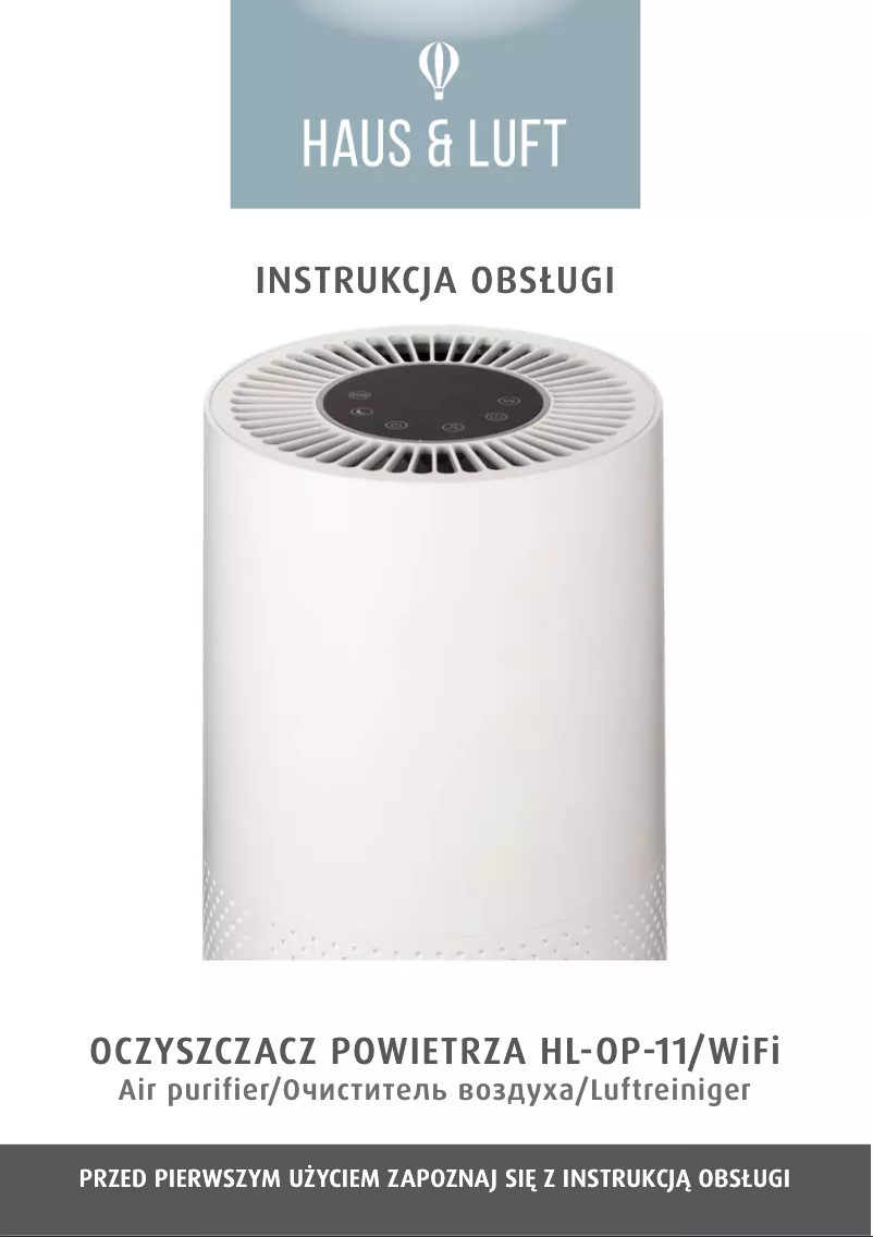 Image de la première page du manuel de l'appareil HL-OP-11/WiFi