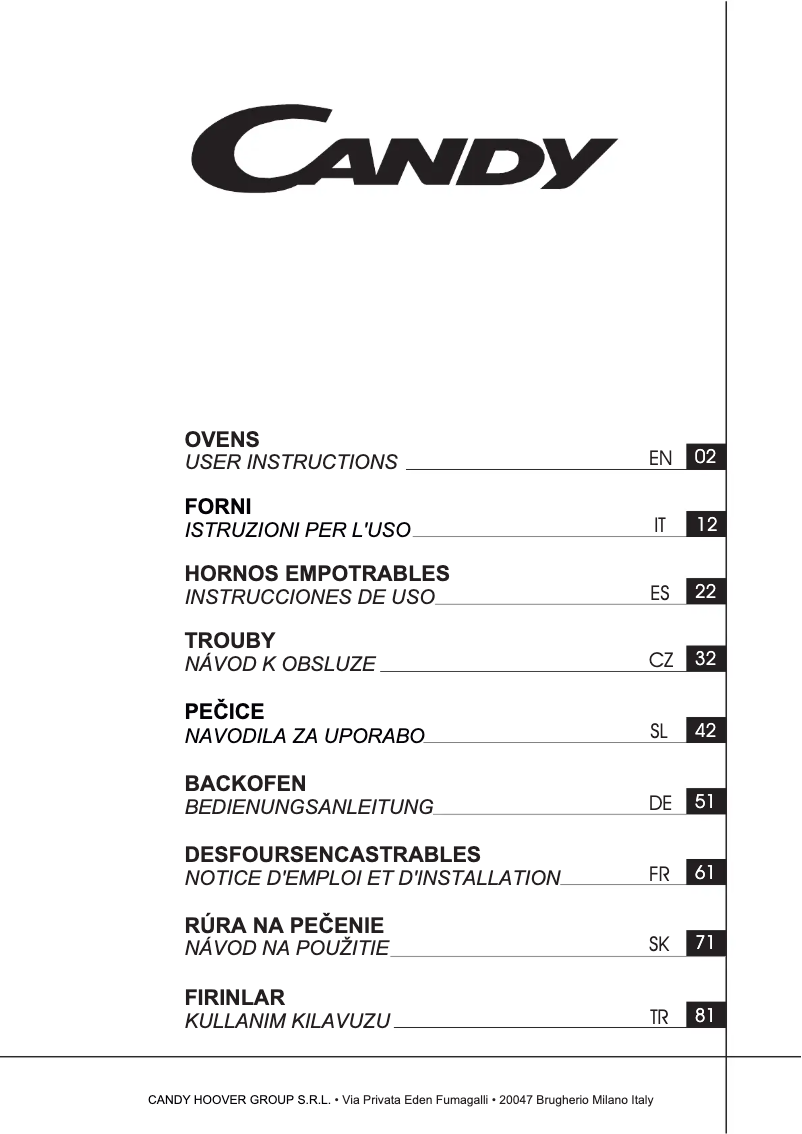 Page n°1 - Manuel utilisateur Hoover HOAP65VX
