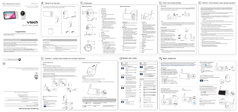 Page 1 de la notice Manuel utilisateur Vtech RM5764HD