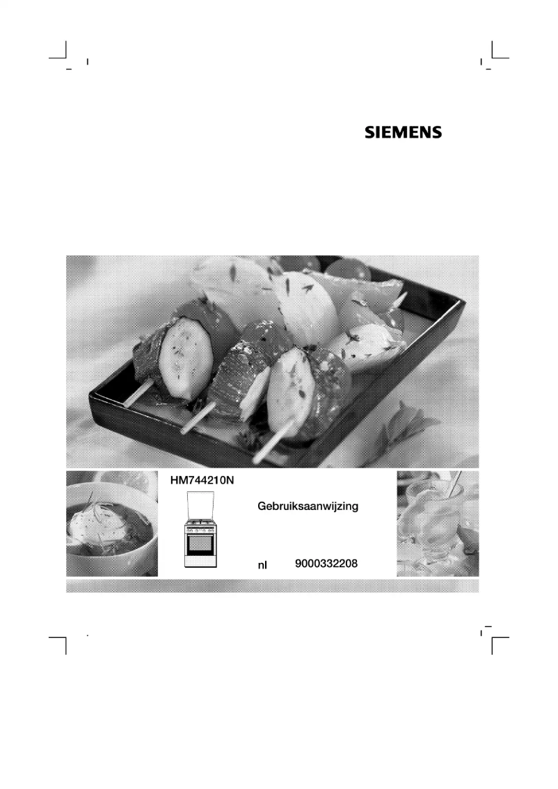 Page n°1 - Manuel utilisateur Siemens HM744210