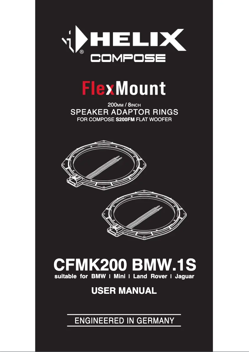 Image de la première page du manuel de l'appareil CFMK200 BMW.1S
