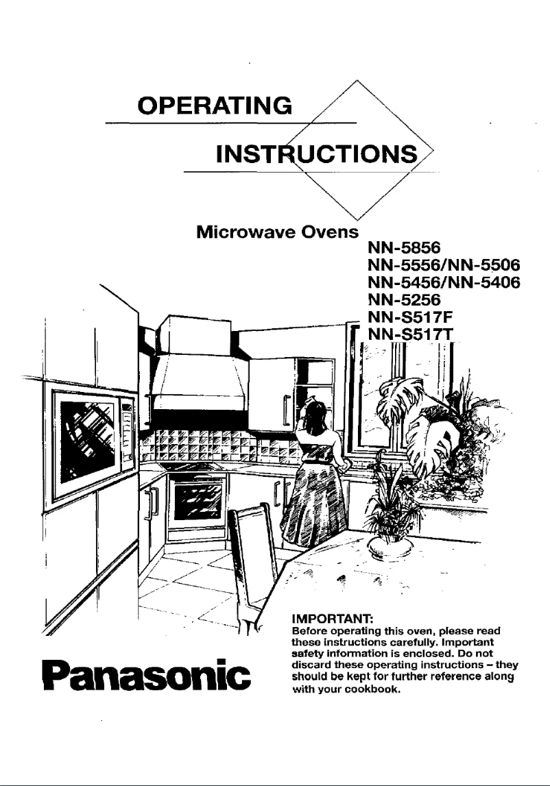 Image de la première page du manuel de l'appareil NN-S517T