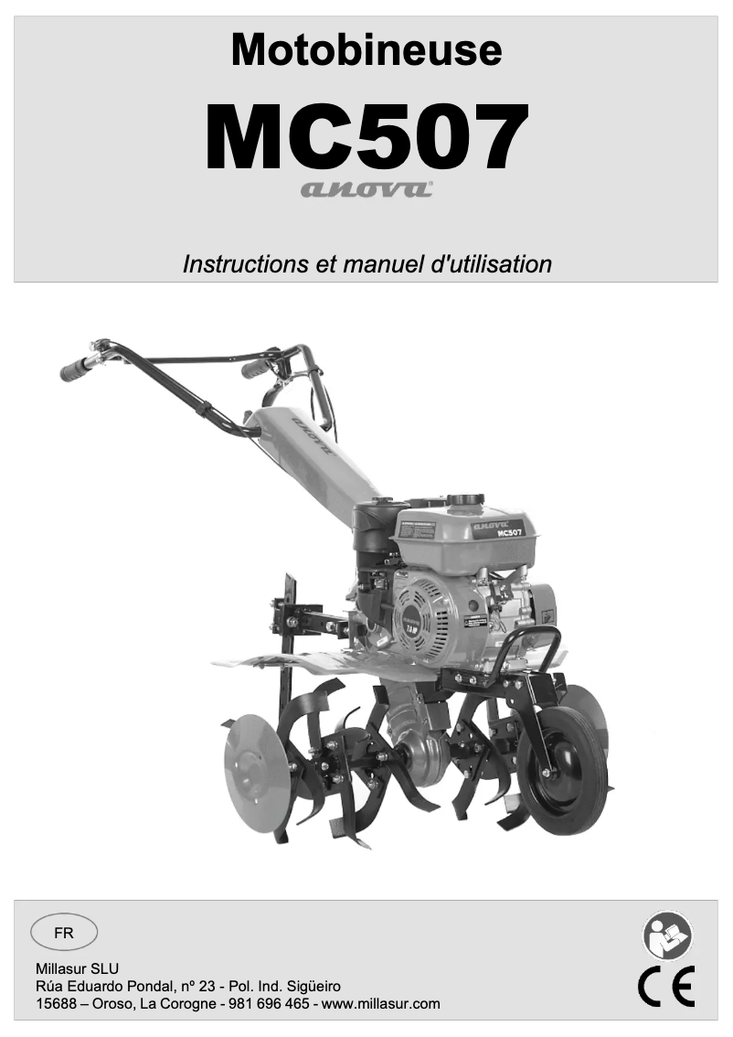 Imagen de la primera página del manual del dispositivo MC507