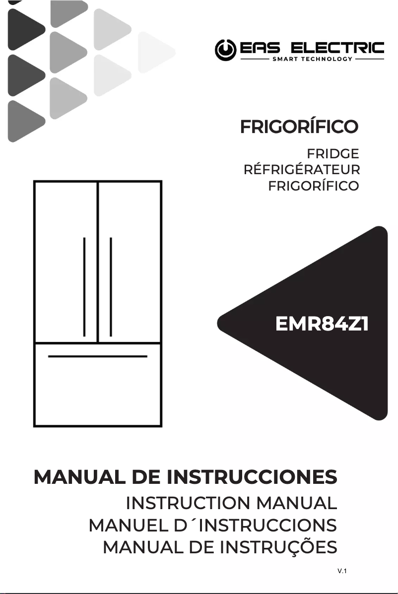 Image de la première page du manuel de l'appareil EMR84Z1