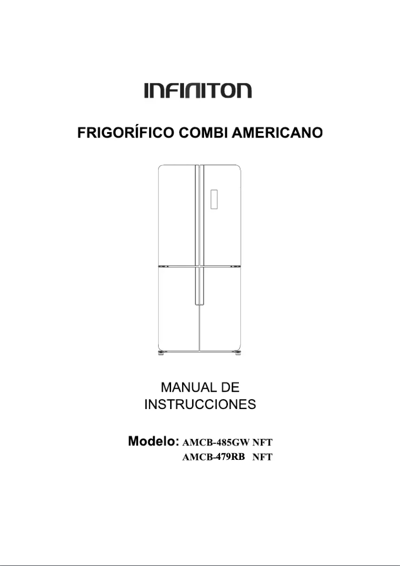 Page n°1 - Manuel utilisateur Infiniton AMCB-479RB NFT