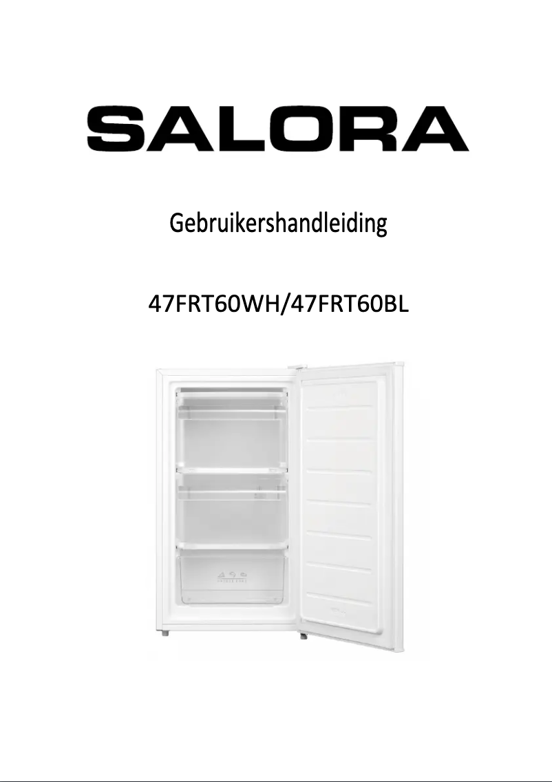 Page 1 de la notice Manuel utilisateur Salora 47FRT60WH