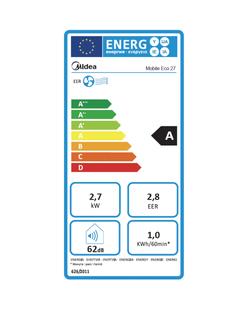 Image de la première page du manuel de l'appareil MOBILE ECO 27