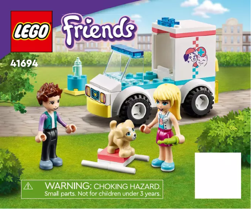 Page n°1 - Guide d'installation Lego Friends 41694