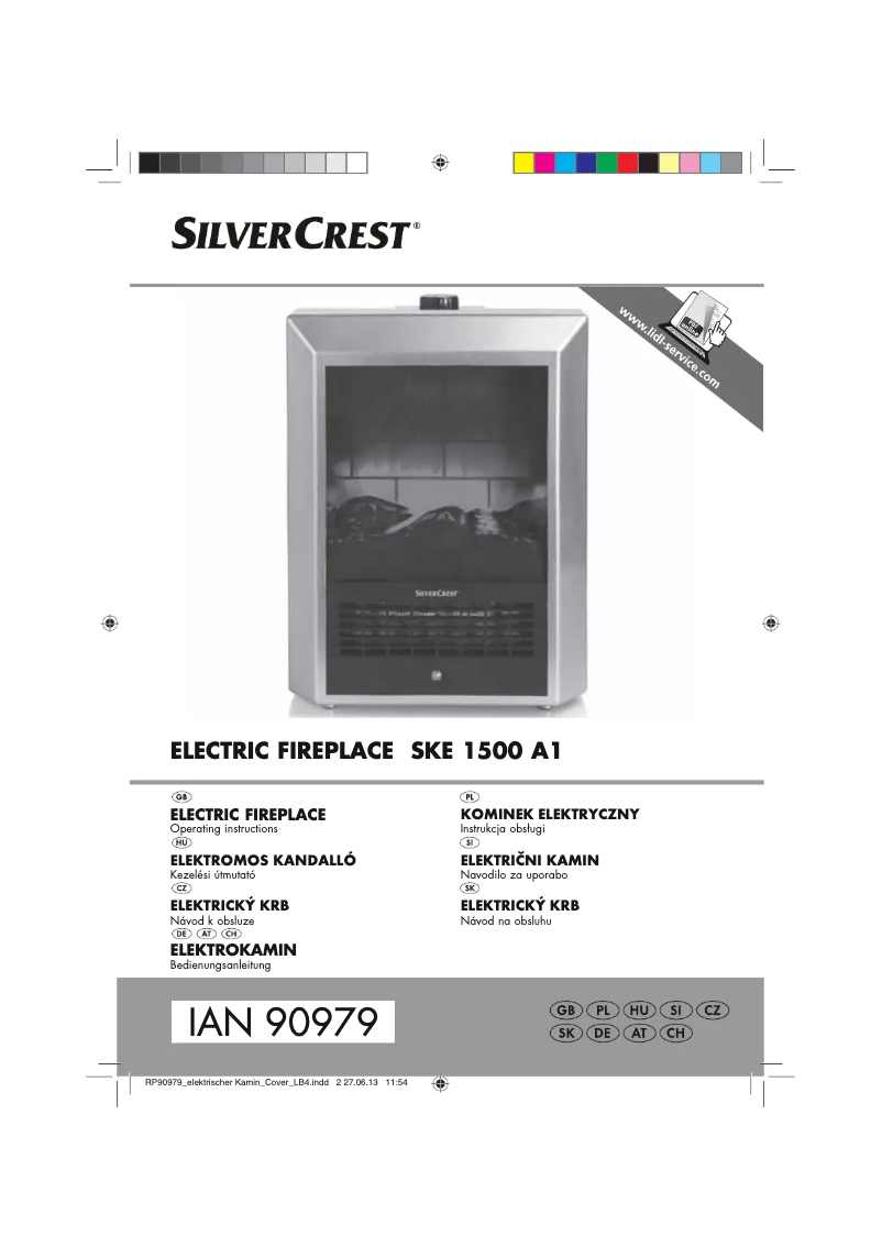 Page 1 de la notice Manuel utilisateur SilverCrest SKE 1500 A1