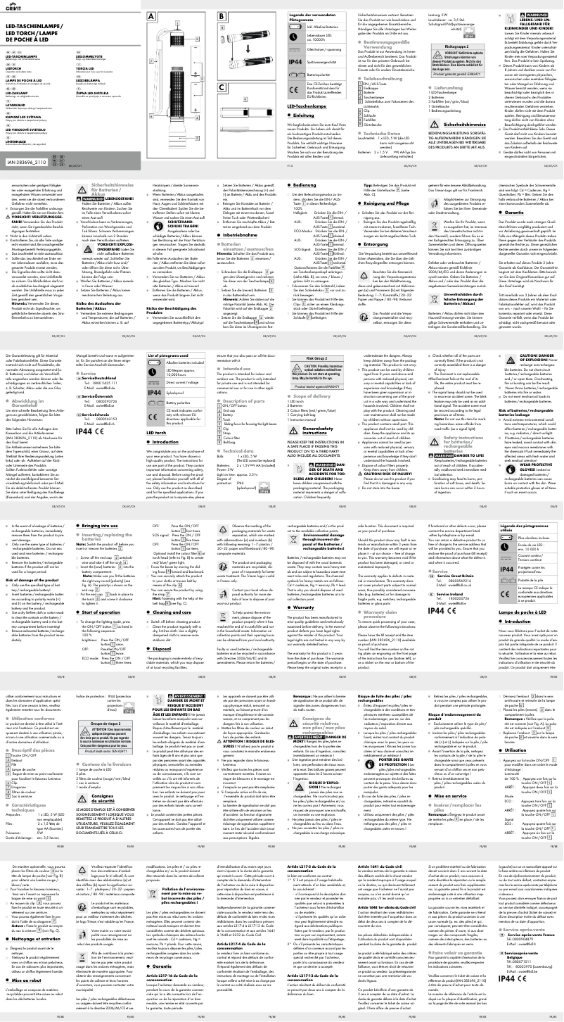 Imagen de la primera página del manual del dispositivo HG07691