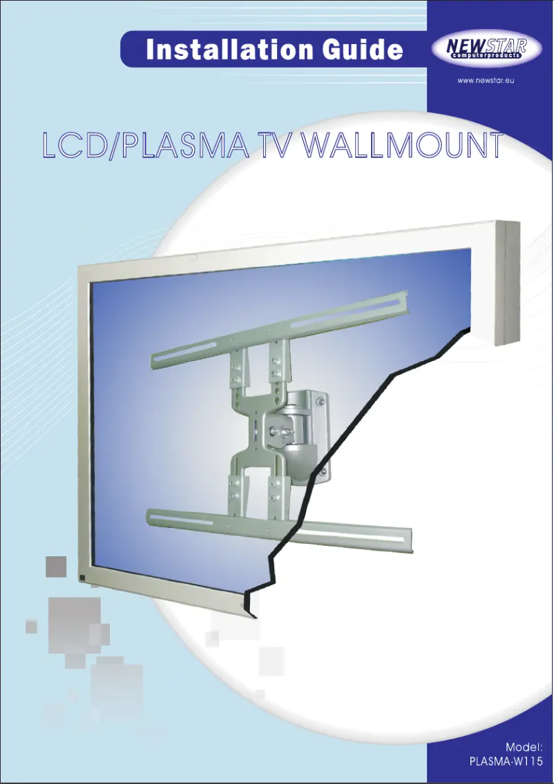 Image de la première page du manuel de l'appareil PLASMA-W115