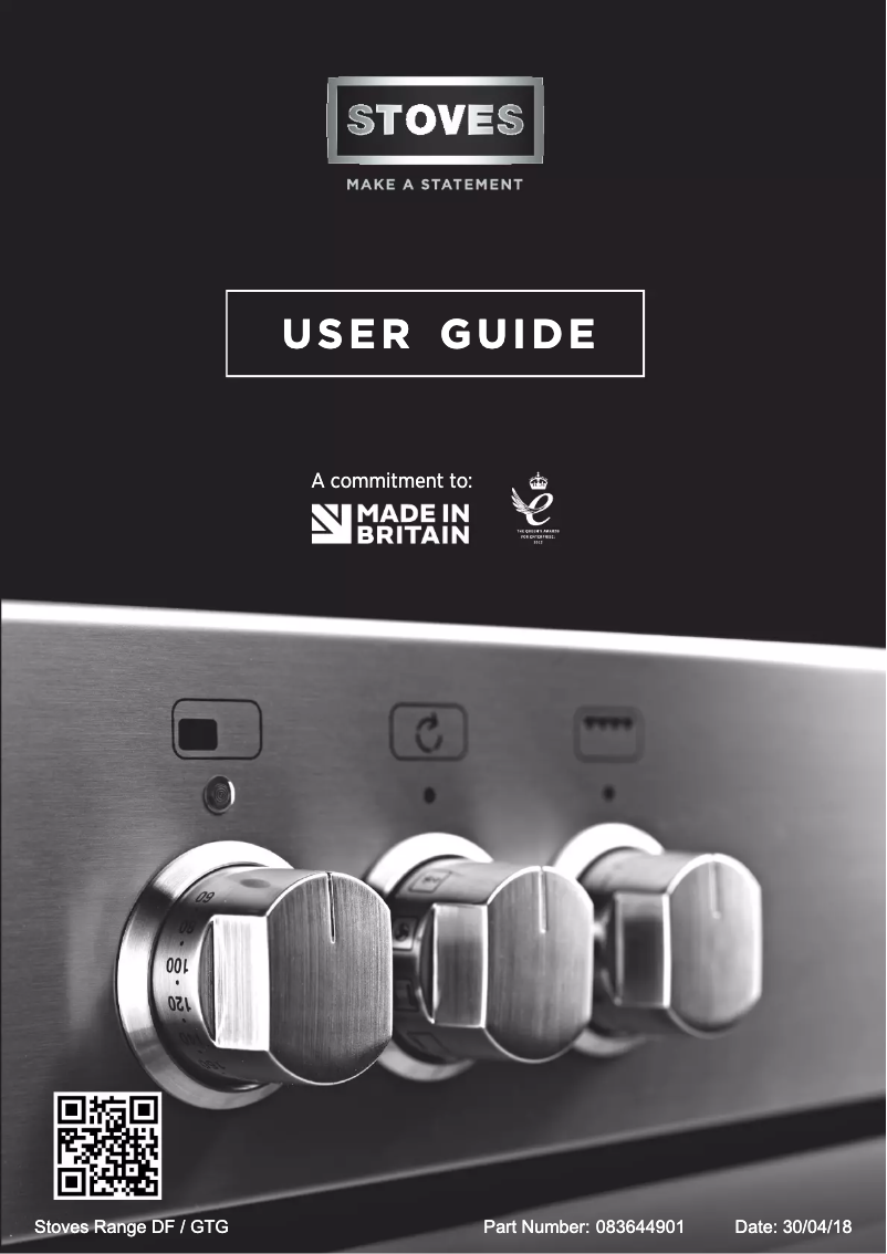 Image de la première page du manuel de l'appareil Sterling DeLuxe S1000DF GTG