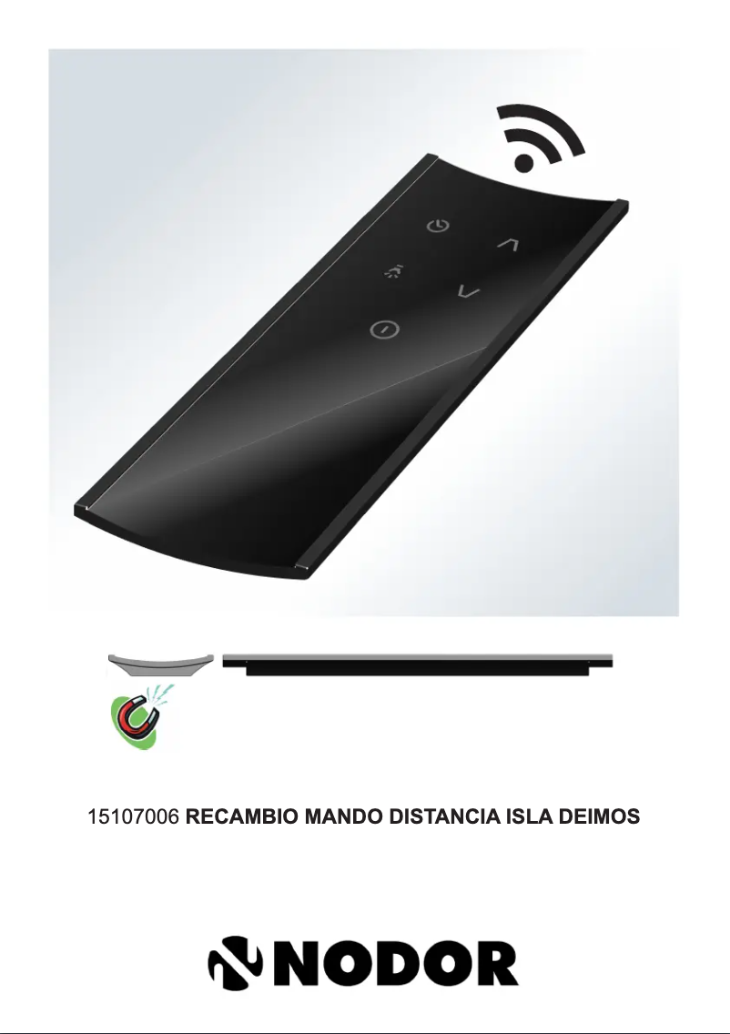 Page 1 de la notice Manuel utilisateur Nodor Isla Ártica