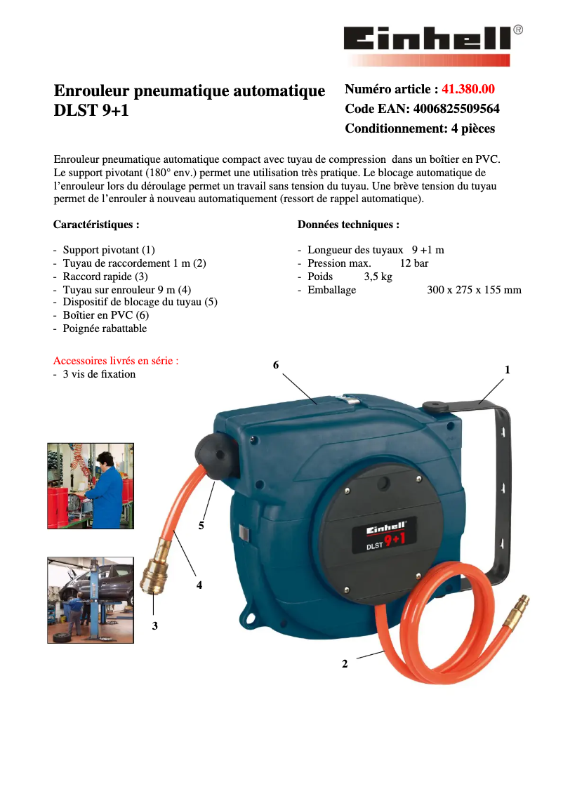 Image de la première page du manuel de l'appareil DLST 9+1