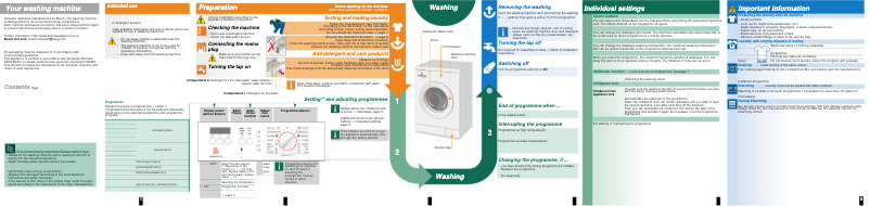 Page 1 de la notice Manuel utilisateur Bosch WAE24261