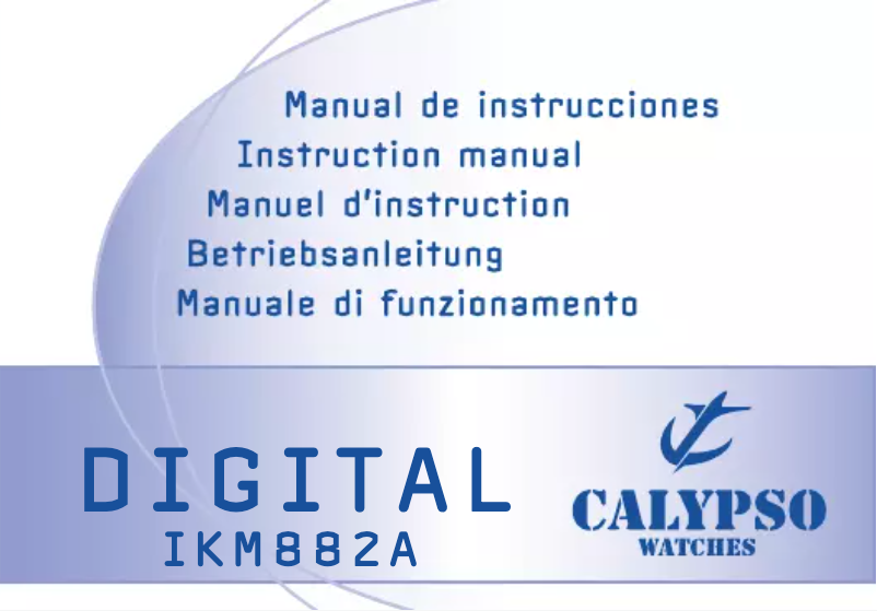 Page 1 de la notice Manuel utilisateur Calypso K5573 Digital