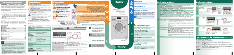 Image de la première page du manuel de l'appareil WAB 24266